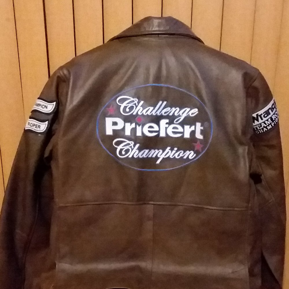 2019 Priefert Challenge Champion Cowboy Pro Team Ropers Contestant Jacket